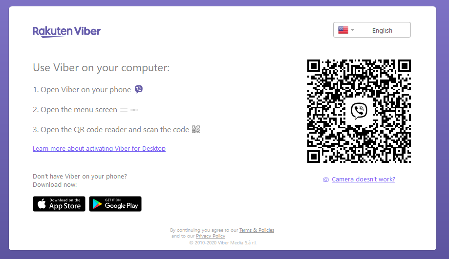 Viber Scan QR Code